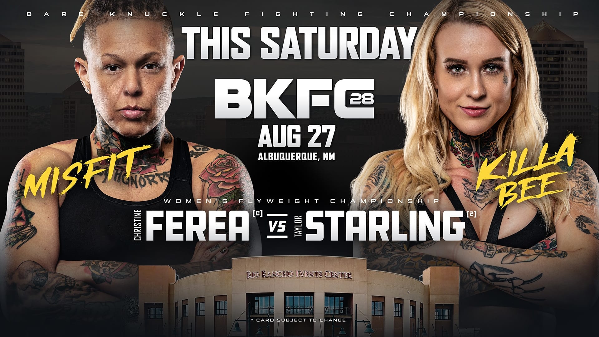 BKFC 28: Ferea vs. Starling