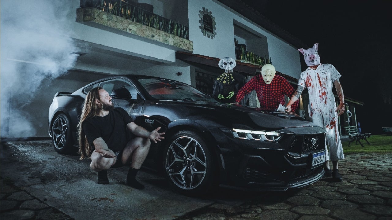 Mustang em O Halloween