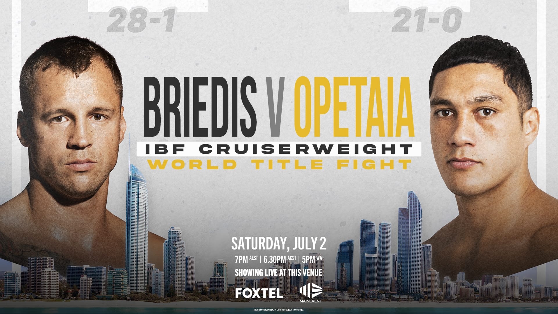 Mairis Briedis vs. Jai Opetaia