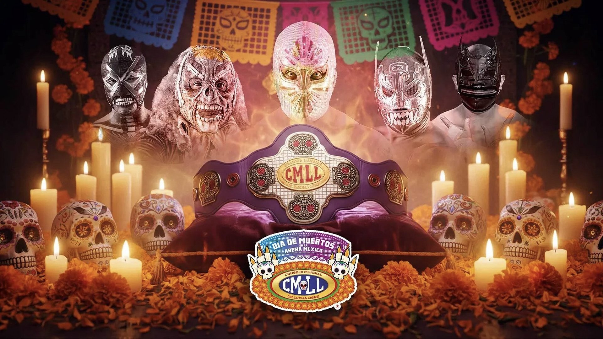 CMLL Dia De Muertos Viernes Espectacular