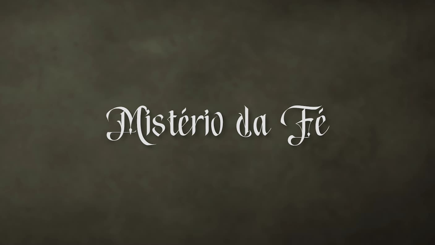 Mistério da Fé