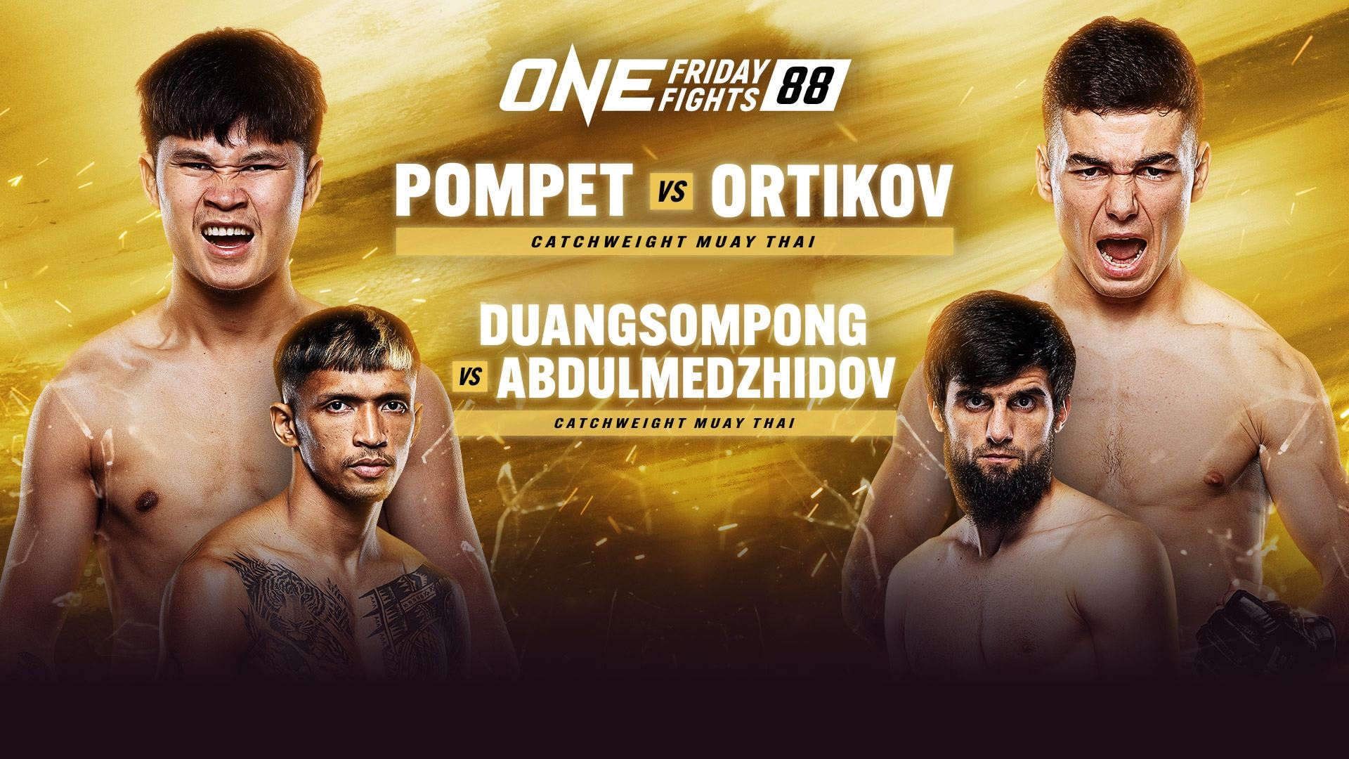 ONE Friday Fights 88: Pompet vs. Ortikov