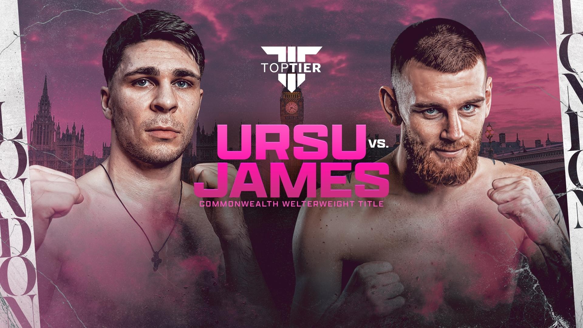 Constantin Ursu vs. Eithan James