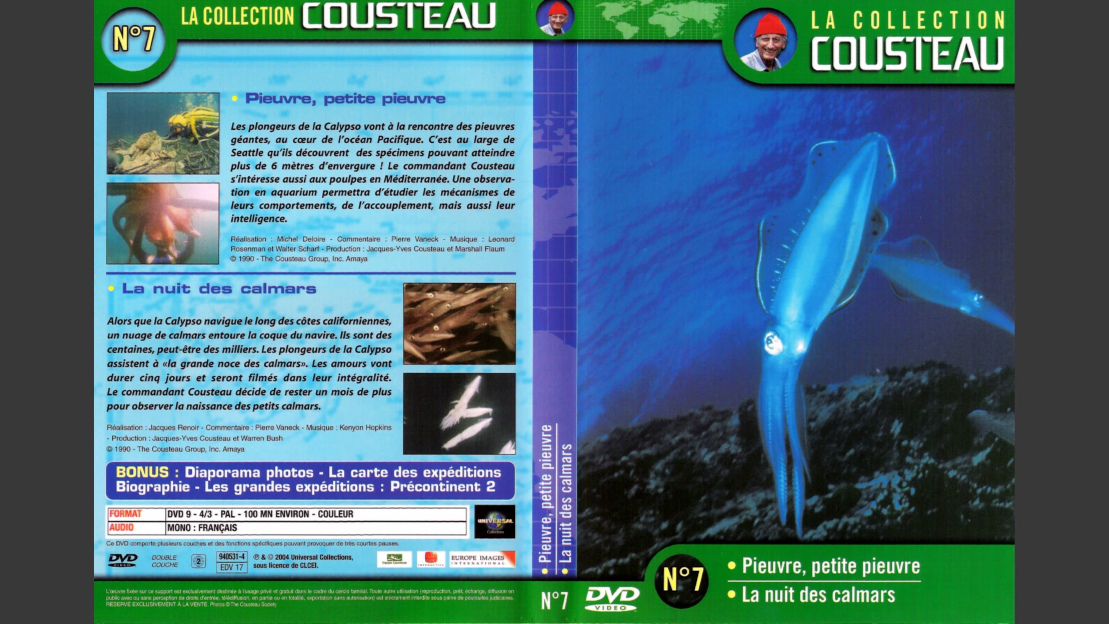 The Cousteau Collection N°7-1 | Octopus, Little Octopus