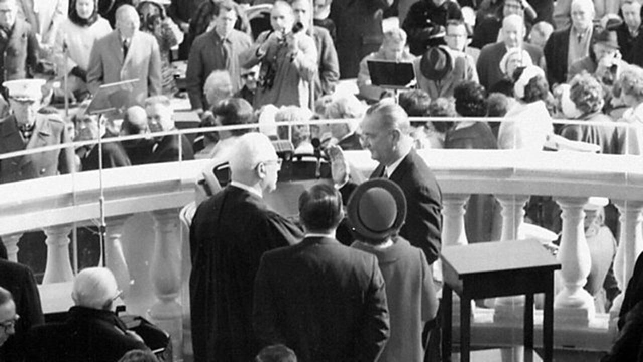 The Inauguration of Lyndon B. Johnson