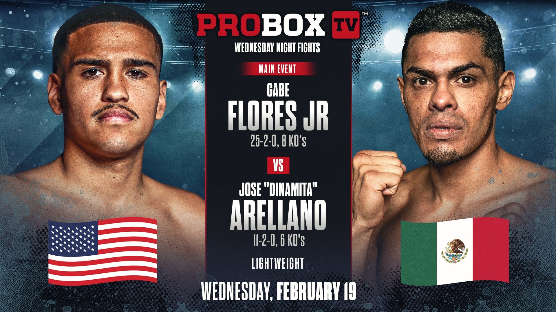 Gabriel Flores Jr. vs. Jose Arellano