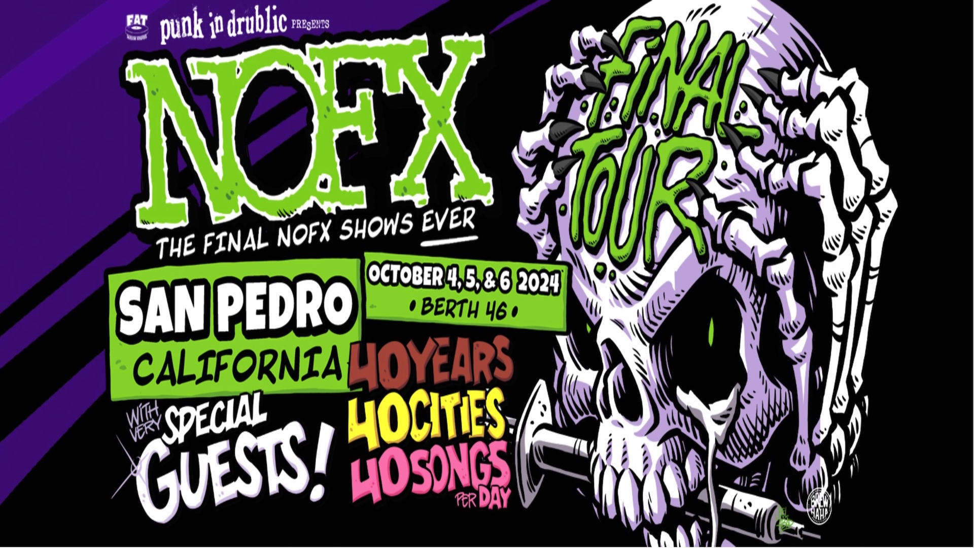 NOFX: The Final Show (Night 2) Oct 5, 2024