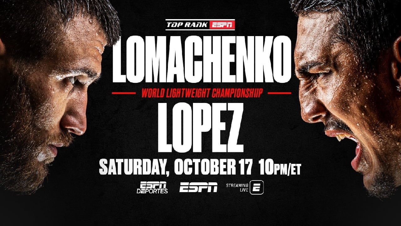 Vasyl Lomachenko vs. Teófimo López