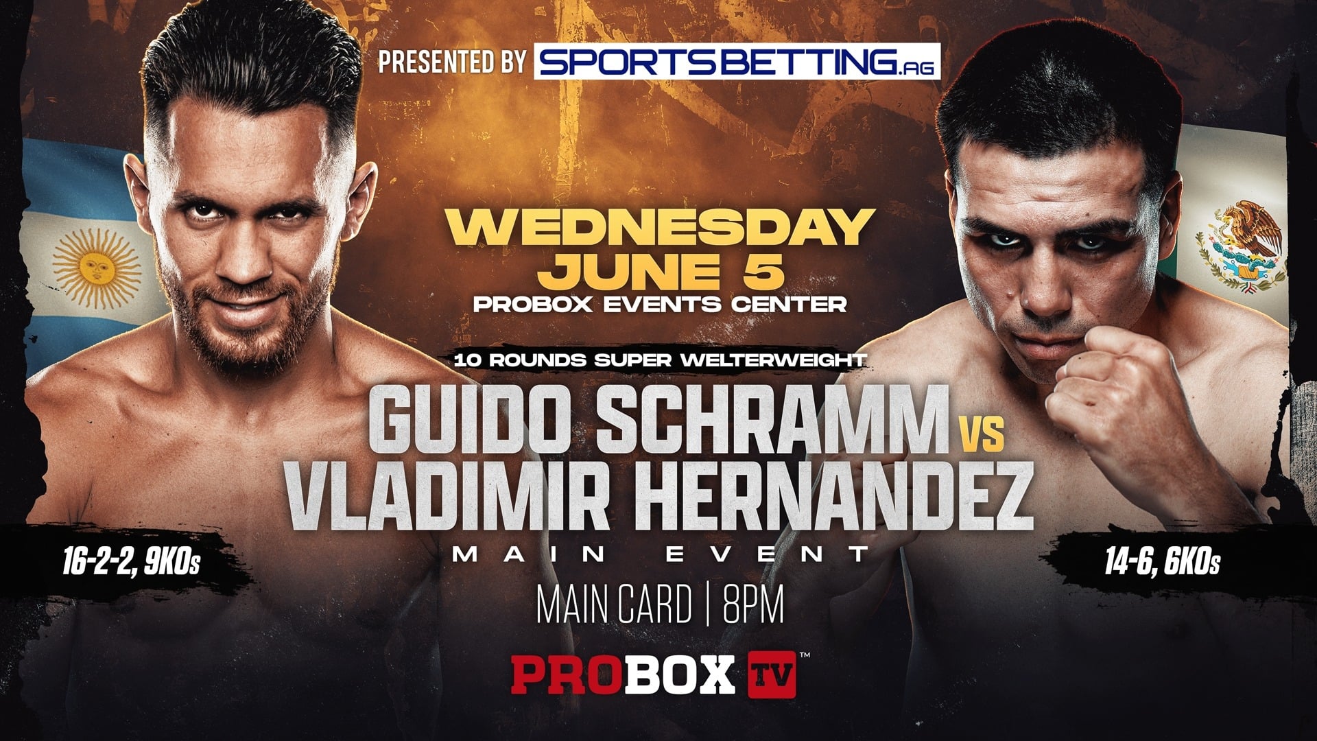 Guido Emmanuel Schramm vs. Vladimir Hernandez