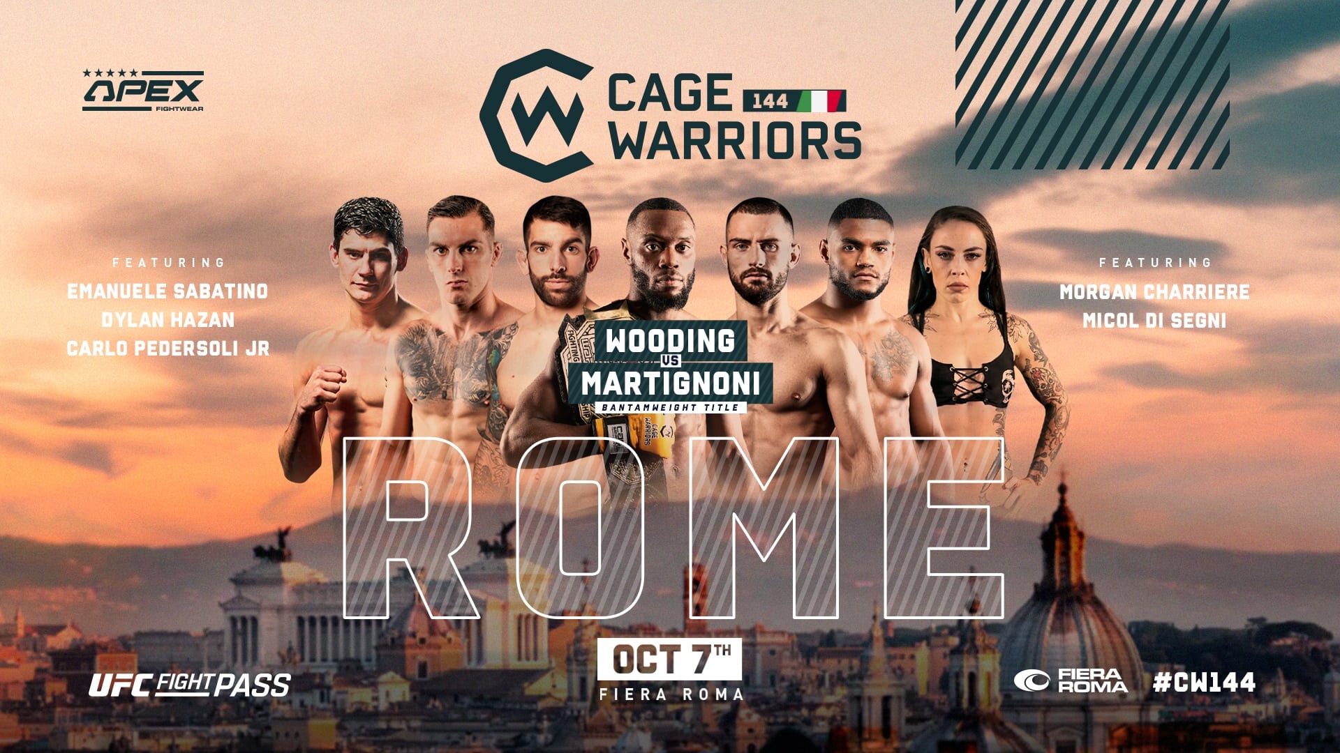 Cage Warriors 144: Rome