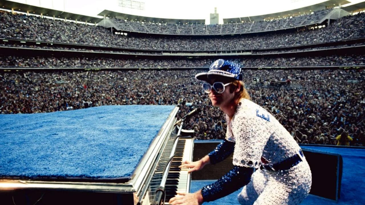 Elton John at Dodger Stadium