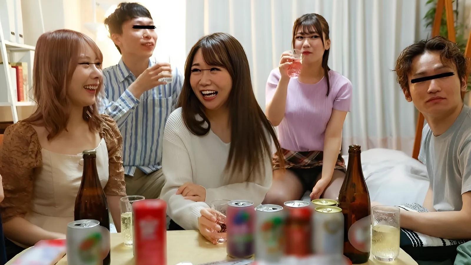 集団追いかけ回しレ×プ　サークルの宅飲みでやってきた新入生を家中追いかけ回してレ×プしまくって歓迎してヤリました。