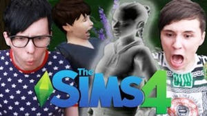 DIL MEETS A GHOST - Dan and Phil Play: Sims 4 #19