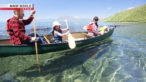 Family Camping by Lake Shikotsu