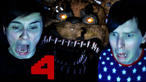 Dan and Phil Play FIVE NIGHTS AT FREDDY'S 4