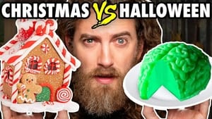 Christmas vs. Halloween Food Challenge