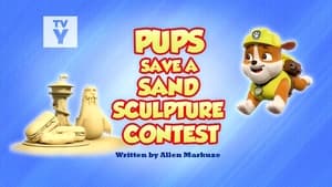 Pups Save a Sand Sculpture Contest