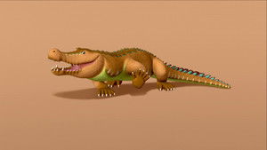 Tiny and the Crocodile