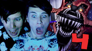 Dan and Phil Play FIVE NIGHTS AT FREDDY'S 4 AGAIN