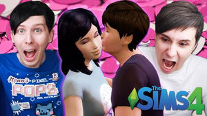 DIL GETS A GIRLFRIEND! - Dan and Phil Play: Sims 4 #17