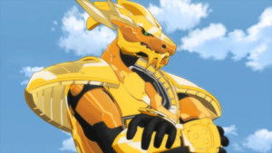 Ancient Golden Bakugan Garillion