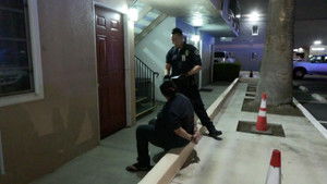 Man With Gun Disarmed