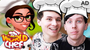 AD - WELCOME TO PHILDONALDS! - Dan and Phil Play: World Chef