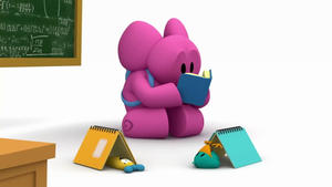 Pocoyo Goes to School