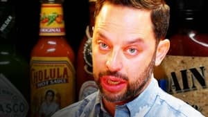 Nick Kroll Delivers a PSA While Eating Spicy Wings