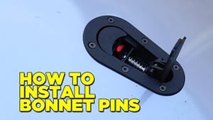 How To Install Bonnet Pins