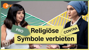 Should religious symbols be banned in government institutions?