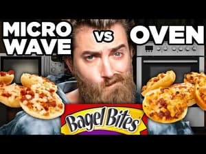 Microwaved vs. Oven-Baked Snack Taste Test