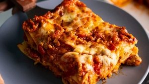 Turkey Lasagna and Chocolate Sorbet