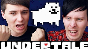 THE ANNOYING DOG - Dan and Phil play: Undertale #4