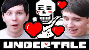 DATING A SKELETON! - Dan and Phil play: Undertale #3