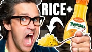 Cooking Rice In Different Liquids (Taste Test)