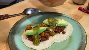 Potato-Chorizo Tacos