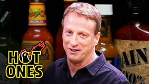 Tony Hawk Embraces the Pain While Eating Spicy Wings