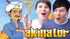 Dan and Phil Play AKINATOR