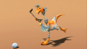 Dinosaurs in the Snow