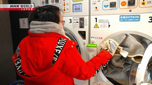 Spinning On at a 24-Hour Osaka Laundromat