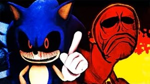 Sonic.EXE vs Red (Godzilla NES)