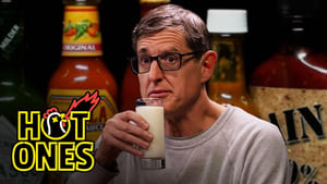 Louis Theroux Attacks the Shark While Eating Spicy Wings