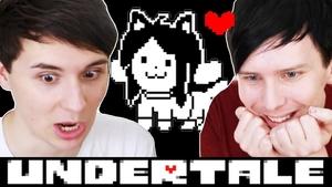 TEMMIE VILLAGE! - Dan and Phil play: Undertale #5