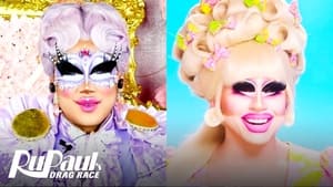 The Pit Stop S13 E6 | Trixie Mattel & Rock M. Sakura Boogie on Disco-Mentary’ | RuPaul's Drag Race