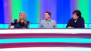 Tess Daly, Stephen Mangan, Kian Egan, Tony Law