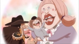 The Cake Sank?! Sanji and Bege's Getaway Battle!