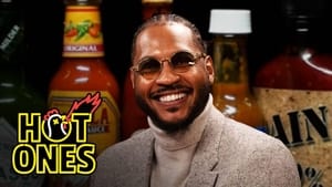 Carmelo Anthony Goes Hard in the Paint While Eating Spicy Wings