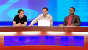 Chris Addison, Krishnan Guru-Murphy, Nicky Hambleton-Jones, Johnny Vegas