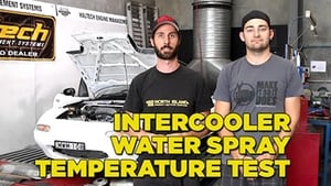 Intercooler Water Spray - Dyno Temp Test